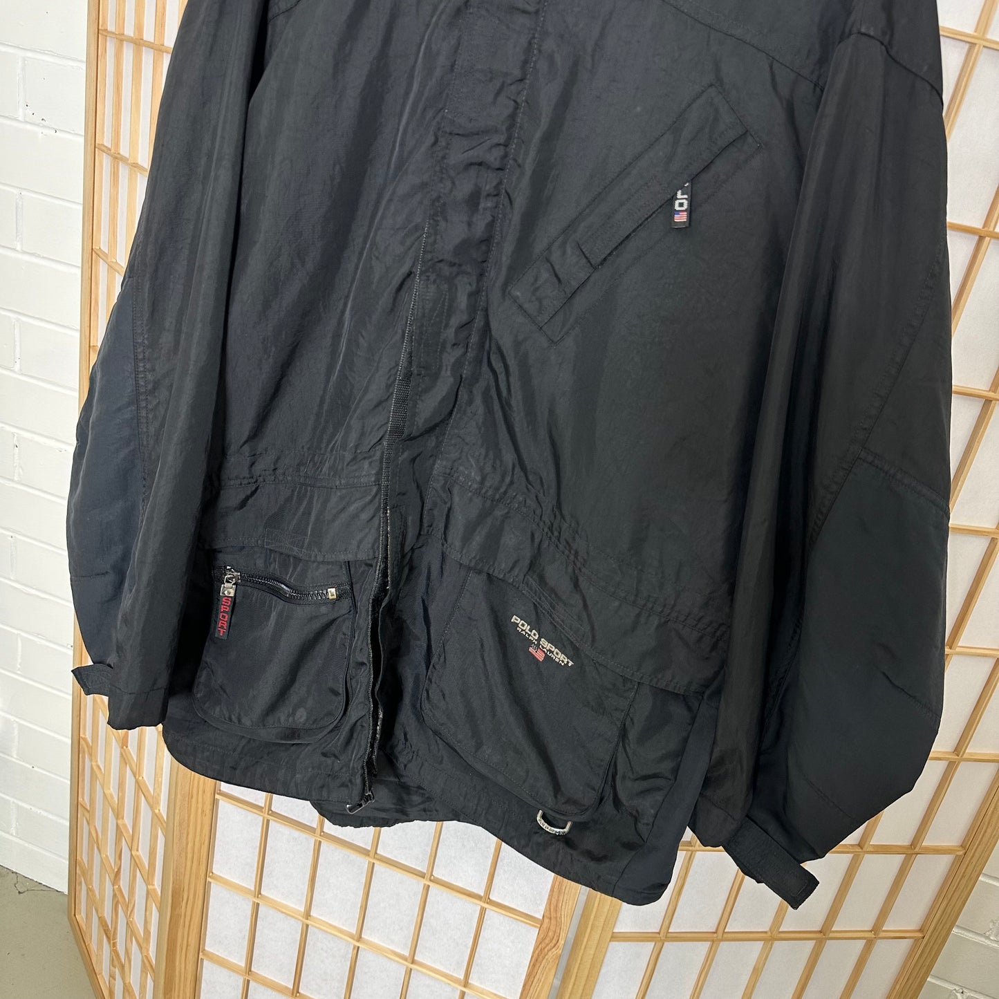 Polo Sport Nylon Technical Jacket Black (L)