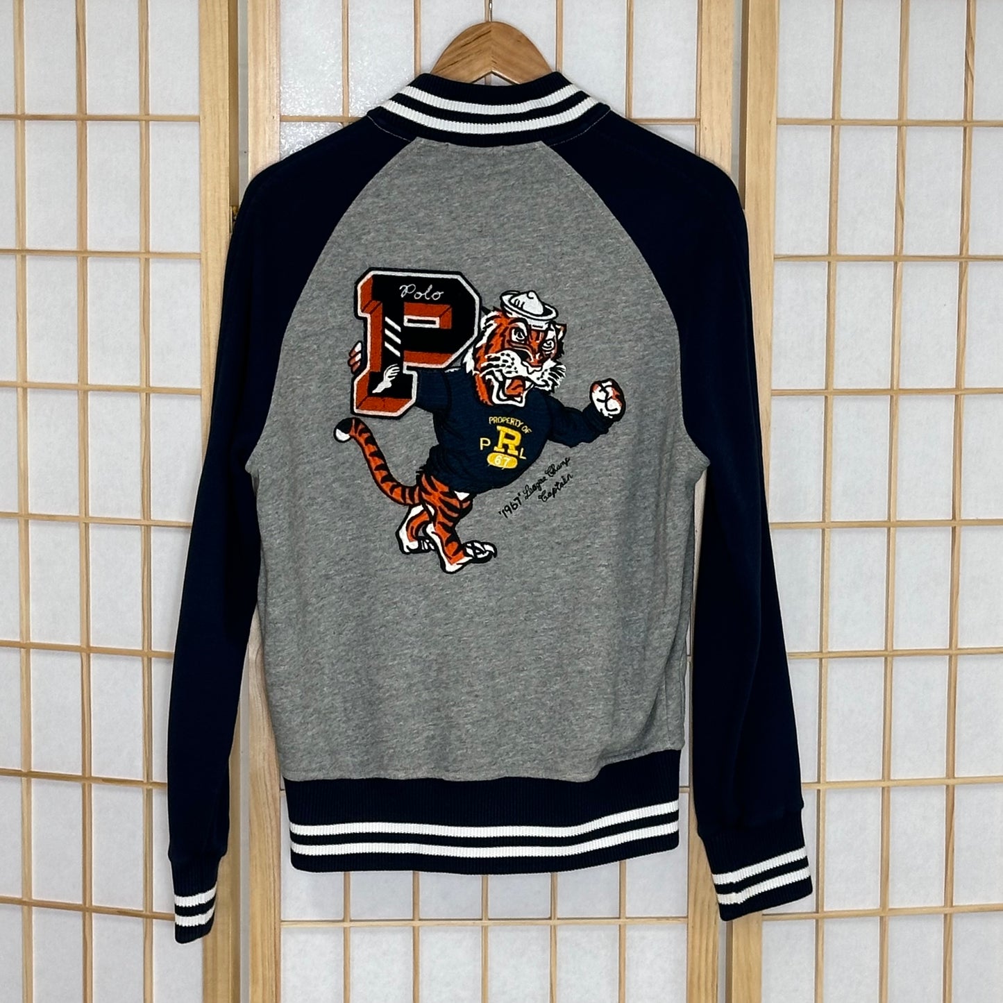 Polo Tiger Embroidered Bomber (XS)