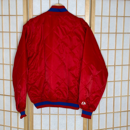 Vintage Philadelphia Sixers Bomber Jacket (M)