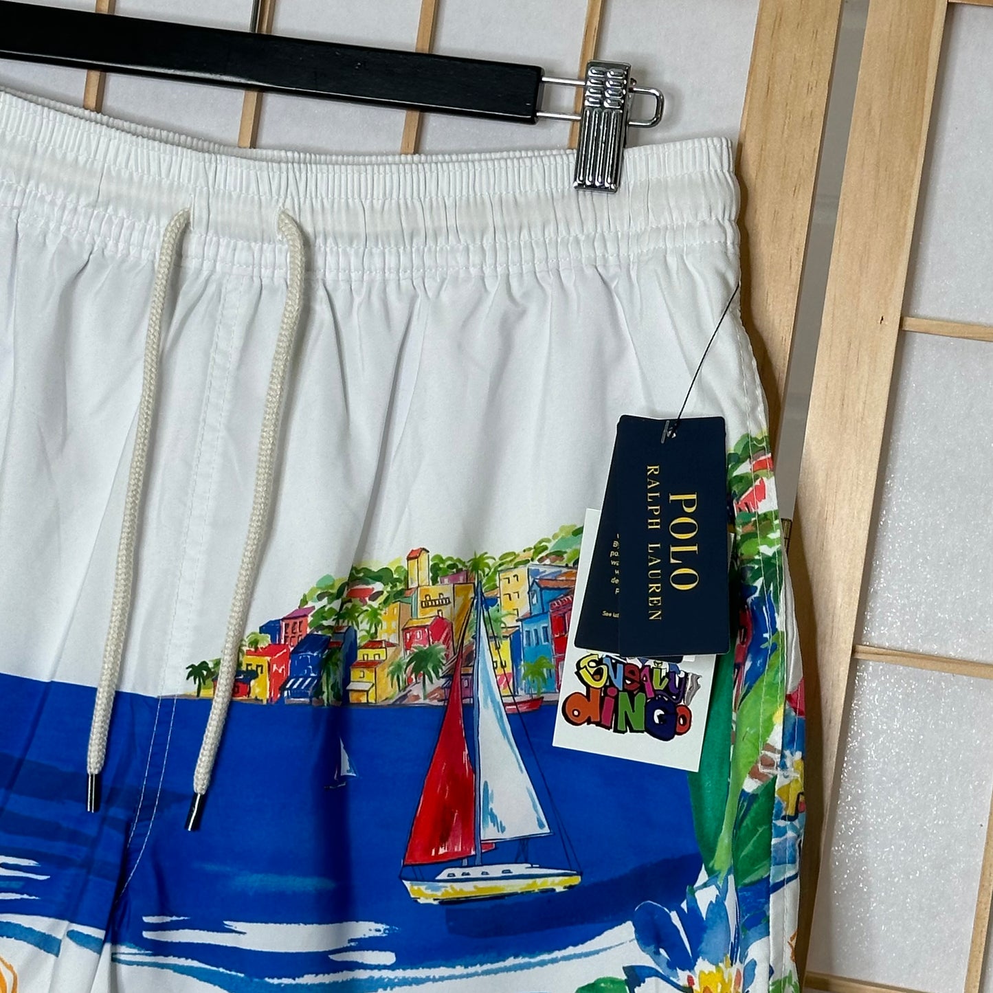 Ralph Lauren Sail Yacht Island Swim Trunks New (L)