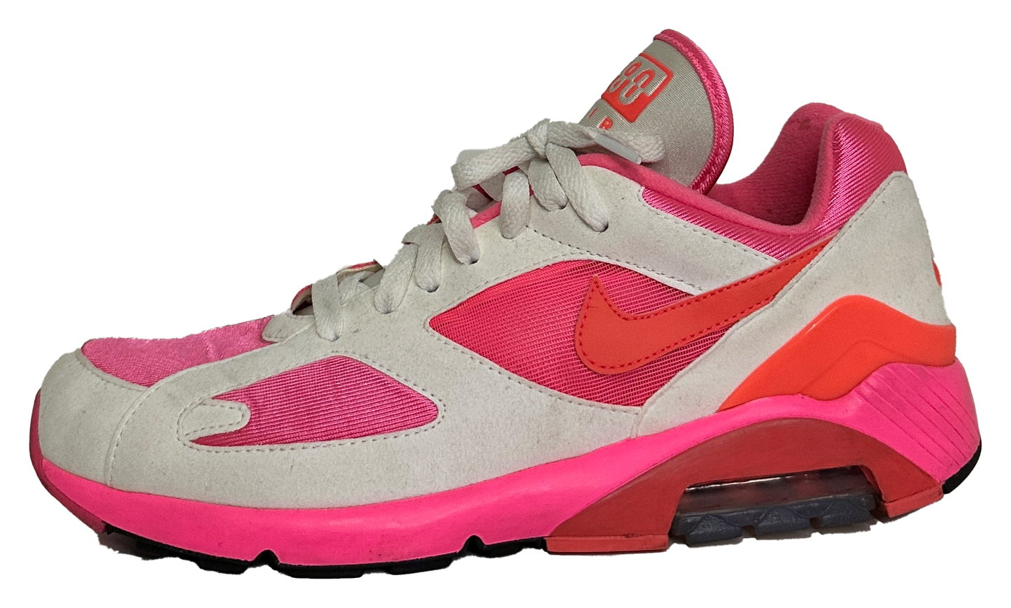 Air Max 180 Comme Des Garcon White Pink (US8.5)