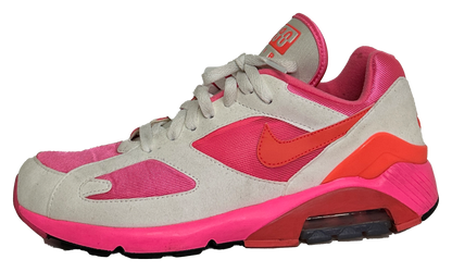 Air Max 180 Comme Des Garcon White Pink (US8.5)