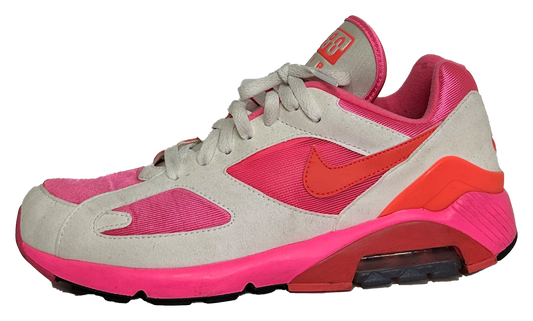 Air Max 180 Comme Des Garcon White Pink (US8.5)