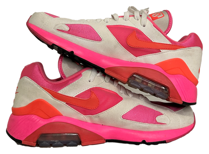 Air Max 180 Comme Des Garcon White Pink (US8.5)