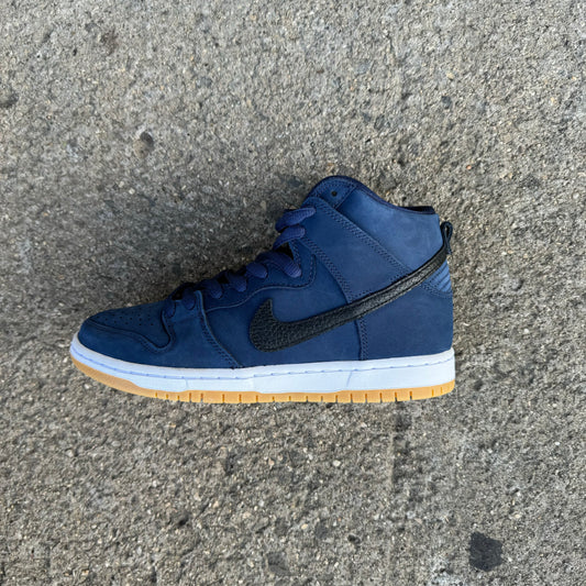 Nike SB Dunk High 'Midnight Navy' New (US8)