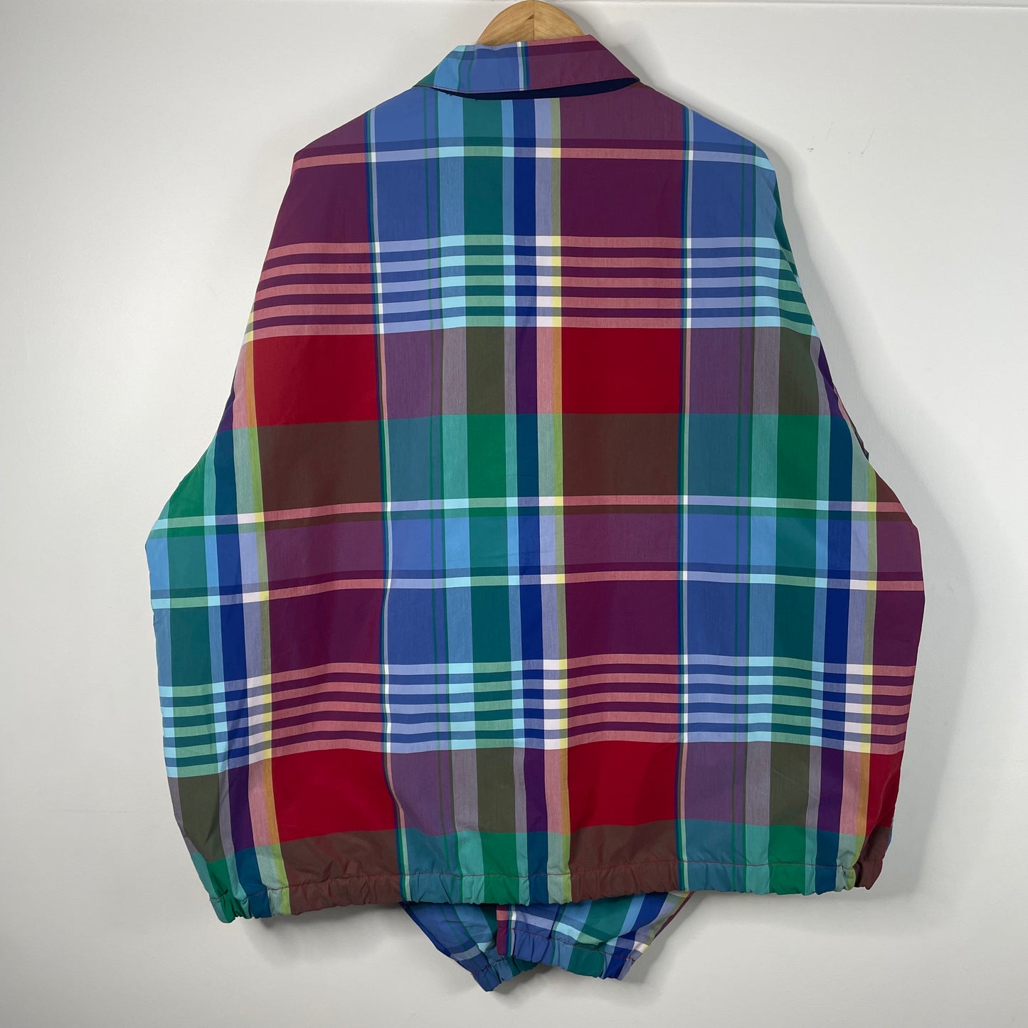 Plaid Polo Sport Bomber New (XXL)