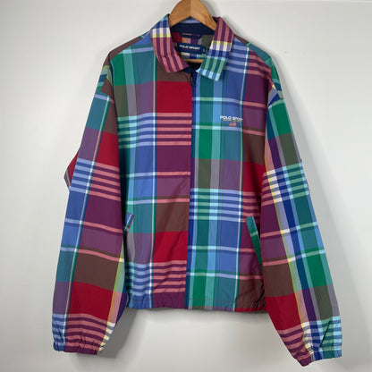 Plaid Polo Sport Bomber New (XL)