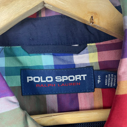 Plaid Polo Sport Bomber New (S)