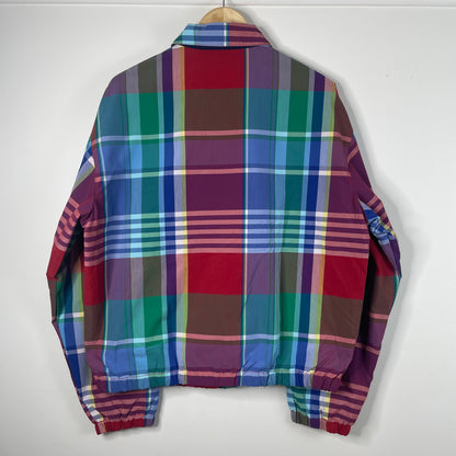 Plaid Polo Sport Bomber New (S)