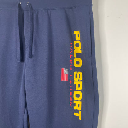 Polo Sport Navy Spellout Track Pants New (XXL)