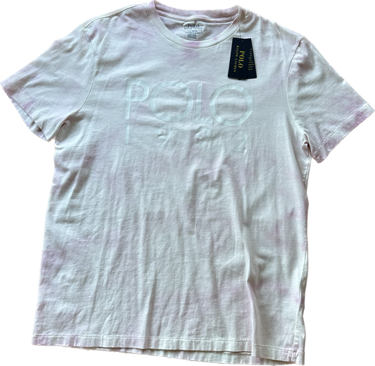 Ralph Lauren 1992 Pink Tye Dye Tee New (M)