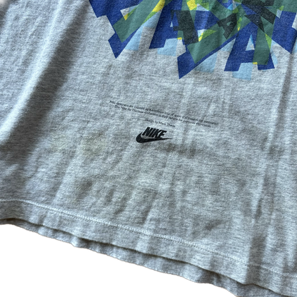 Nike Grey 00's Air Graphic Tee (Women's Small)