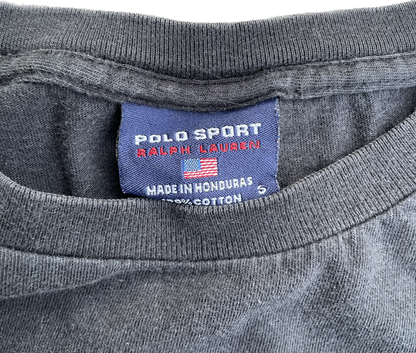 Ralph Lauren Polo Sport Black Helmet Tee (Small)