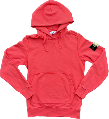 Stone Island Red Hoodie (Small)