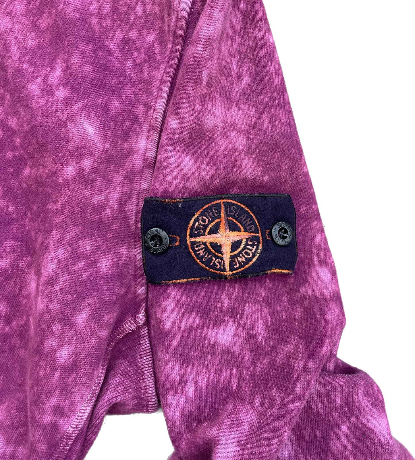 Stone Island Purple Overdye Crewneck New (XL)