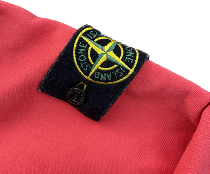 Stone Island Red Hoodie (Small)