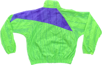 Nike Aqua Gear Zip Up Jacket Green & Purple (Medium)